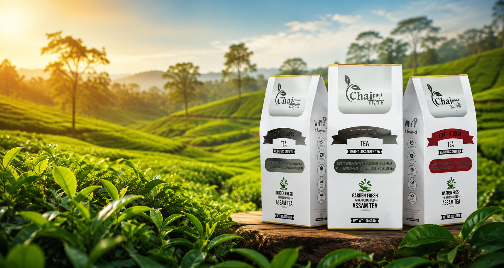 Assam Tea Garden Hero